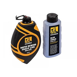 Roughneck ROU43070 Rapid Rewind Chalk Line Set 30m/100'