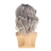 Beweig Short Curly Grey Wigs for Men Natural Looking Heat
