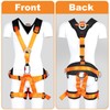QIANJIEER Full Body Climbing Seat Belt, Tactical Rescue Construction, Carving,