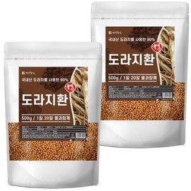 Domestic bellflower pills 500g x 2 / 국산 도라지환 500g 2개