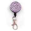 ALL in ONE Rhinestone Lanyard Bling Crystal Badge Reel +