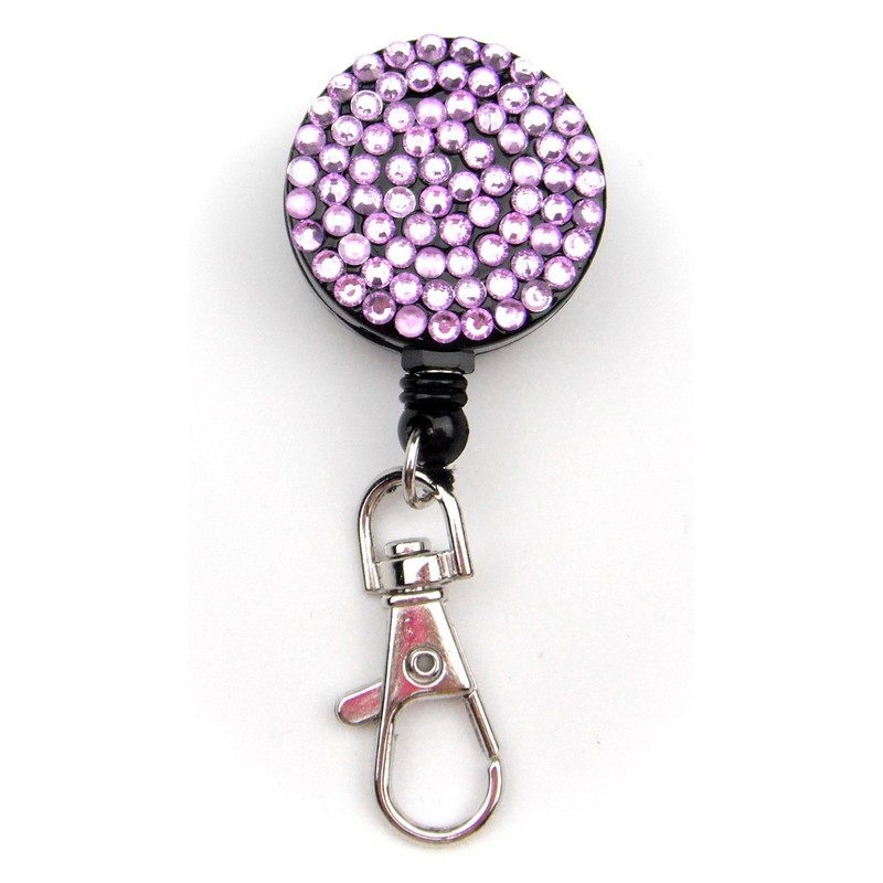 ALL in ONE Rhinestone Lanyard Bling Crystal Badge Reel +