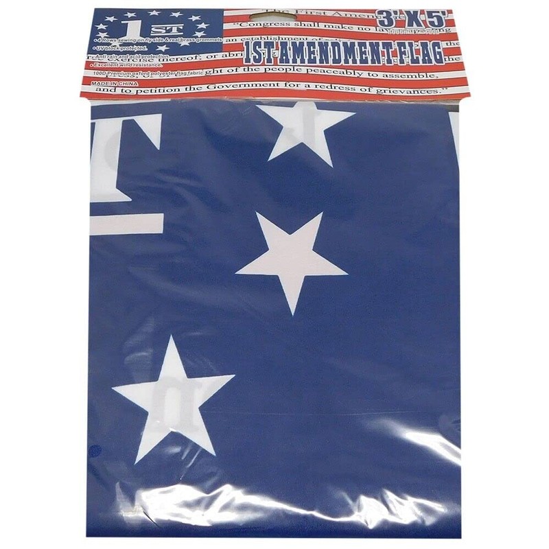 3x5 1st Amendment Betsy Ross Premium 100D 3'x5' Woven Poly