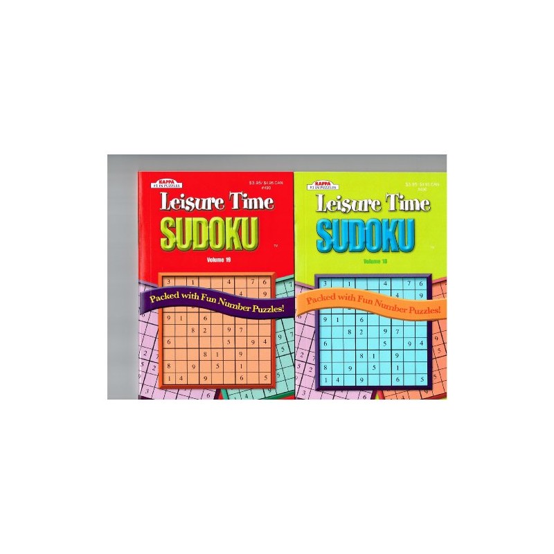 Assorted Puzzle Books - Leisure Time