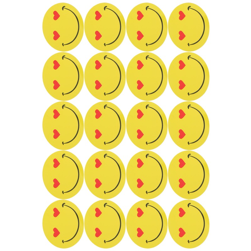 20PCS NFC Stickers 125KHz Compact Interference Resistant Access Control Back