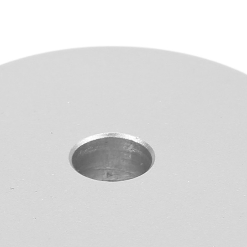 Phonograph Record Adapter Metal Turntable Disc Accessory Replacement Part Silver