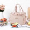 NISHEL Lunch Bag for Women, Insulated Leakproof Cooler Case with