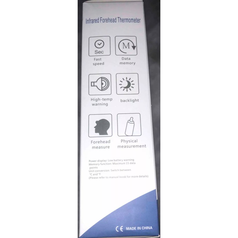 Dikang NON CONTACT Digital IR Infrared Forehead Thermometer Surface &