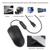 Heated Mouse Temperature Adjustable Timing 1600DPI USB Plug in Heat