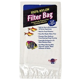 Blue Ribbon Pet Products ABLNYLS Nylon Filter Bag for Aquarium, Small