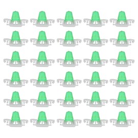 Trim Mounting Clips Car Door Trim Mudguard Side Skirts Door Strip Side Strips Mounting Bracket with Rubber Boots Repair Kit for 3 Series E36 Coupe Cabrio Compact Touring