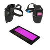 Solar Car Darkening Welding Helmet Lens Filter Shade, Auto-Darkening Horizontal