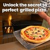 AGG Perforated Pizza Peel - 13x12 inch Stainless Steel Pizza