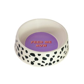 Emily Brooks Bamboo Dog Bowl