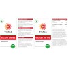 Vitals - Potassium, 200mg Potassium Citrate 100 Capsules, Ionic Shape,