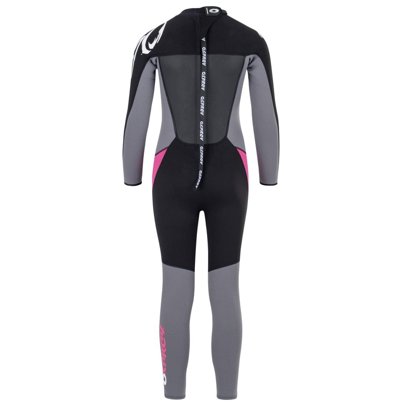 Osprey Girls' Osp Long - Origin Full Length Wetsuit, Black