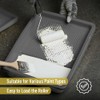 Bates- Paint Tray Liner, 9 Inch, 10 pcs, Grey Paint