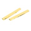 Acoustic Guitar Saddle Bridge Replacement Brass Metal Musical Instrument Accessories