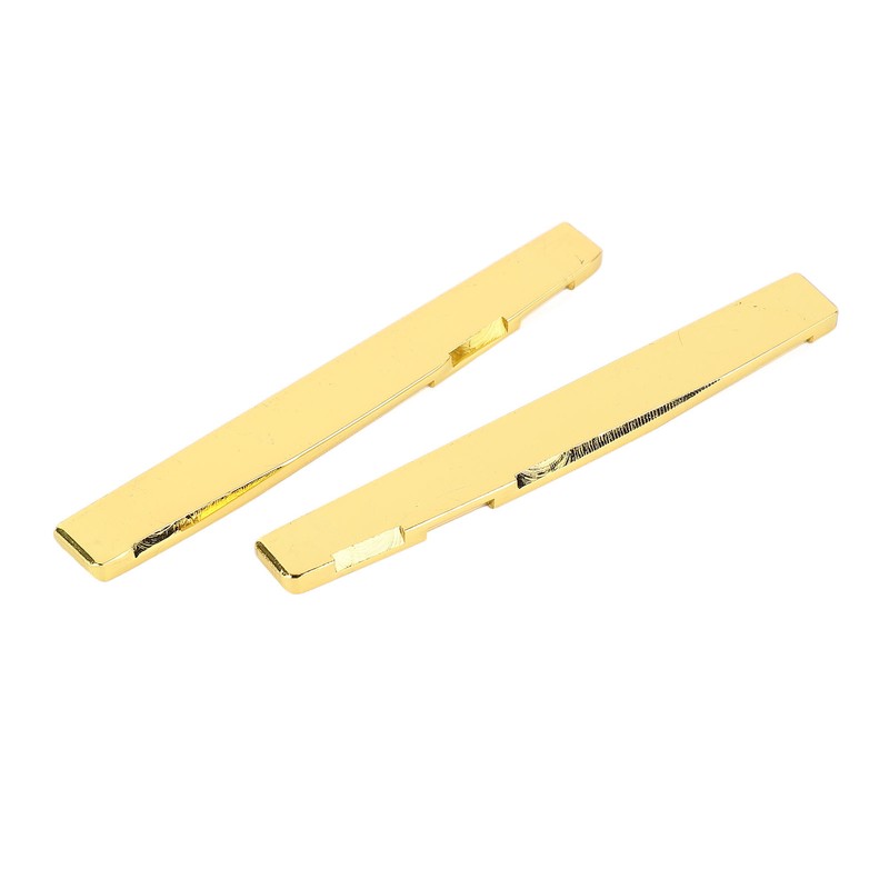 Acoustic Guitar Saddle Bridge Replacement Brass Metal Musical Instrument Accessories