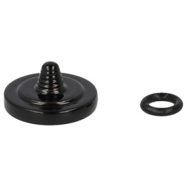 vhbw Shutter Release Button Compatible with Sony Cybershot DSC-RX1, DSC-RX10 II, DSC-RX1R II Camera - Ergonomic Replacement Button, Metal, Black