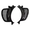 HDBUBALUS Headlight Vent Accent w/ Black Grille LED Light Fit