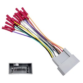 24Pin Car Radio Wiring Harness for Honda 2008-2017 Acura 2009-2014 Aftermarket Car Stereo Wiring Harness Connector for Accord Civic CR-V Odyssey Integra Car Stereo Radio Wiring Harness Cable Install