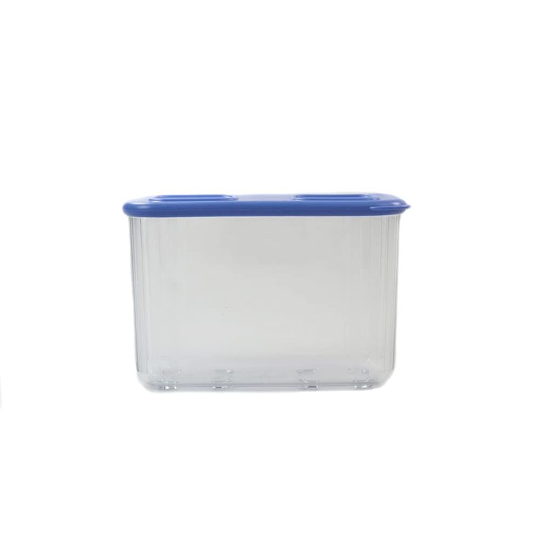 Tupperware Fridge Clear Mates 460ml Clear Blue Fresh Tower Can