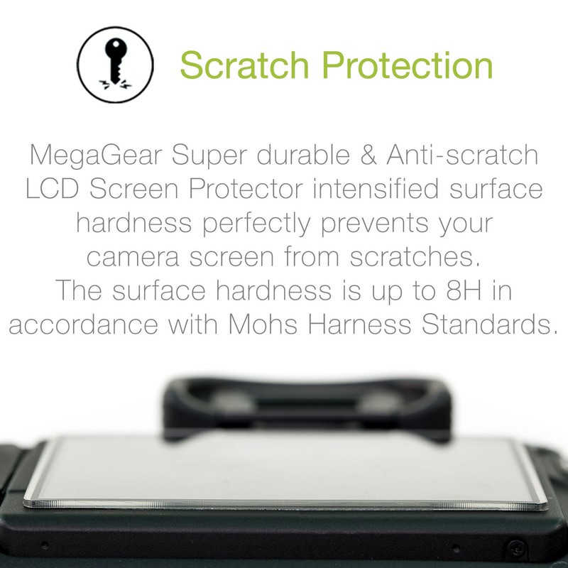 MegaGear LCD Optical Screen Protector For Canon EOS 70D Screen