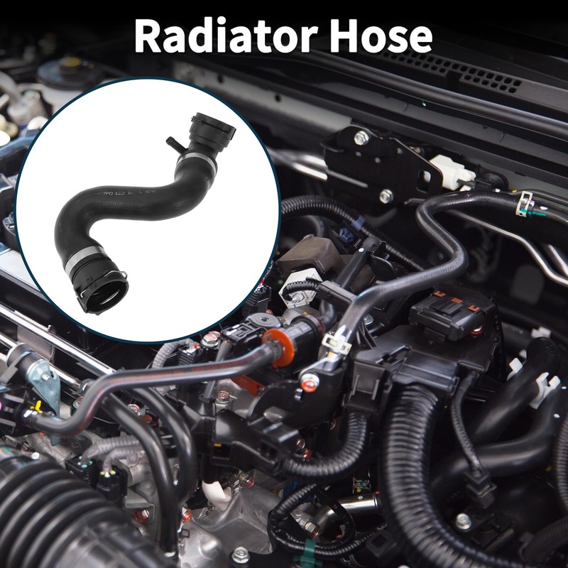 A ABSOPRO Radiator Hose for Volkswagen Touareg 3.0L 2011-2015 Rubber