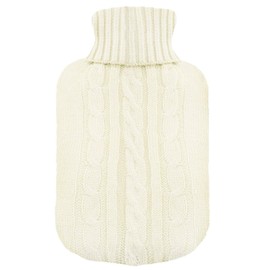 DID HOT Water Bottle & Knitted Cover 2L (Beige)