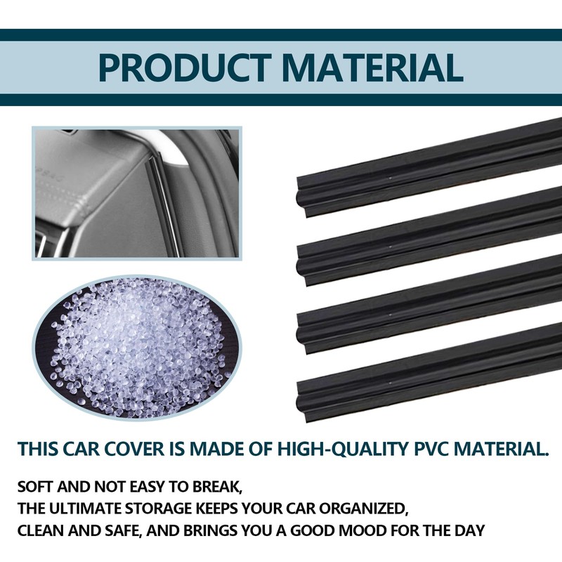 Pleoos Car Concealed Wire Sleeve, PVC Auto Split Sleeving Wire