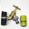 POWERTOOL Plastic Water Hose Pipe Adapter, 2PCS IBC Adapter S60X6