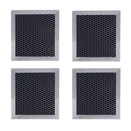Filter Everything Replacement Whirlpool EA1871363 Compatible Replacement Carbon Filters - 5-1/8 x 5-3/8 x 3/8-4 Pack