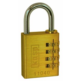 Kasp 110 Brass Combination Padlock 40mm