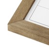TORASO Dry Erase Monthly Calendar Board, Solid Pine Wood Rustic