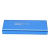 MSATA to USB3.0 Enclosure Adapter Case 6Gbps Blue MSATA SSD