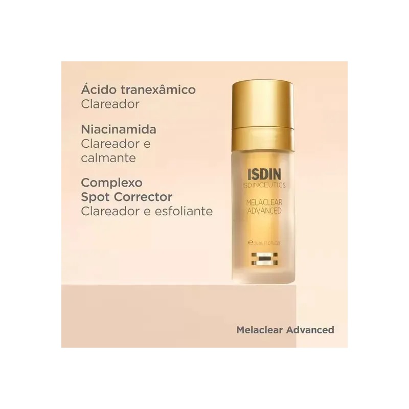 Sérum facial avanzado Isdinceutics Melaclear 30 ml Isdin