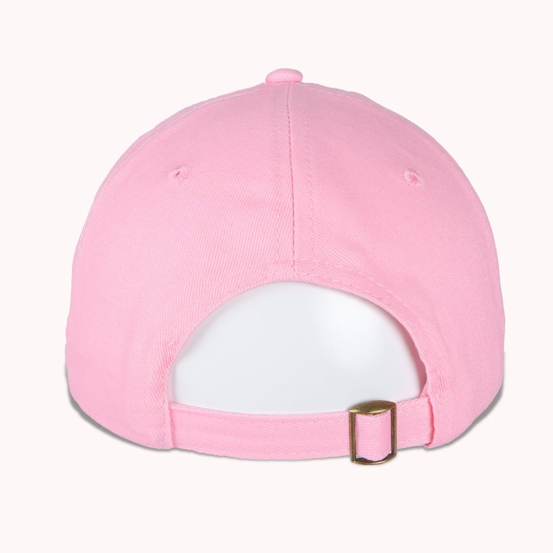 HeyCaps Women's Baseball Cap with Heart-Shaped Embroidery Pattern, Cotton Hat,
