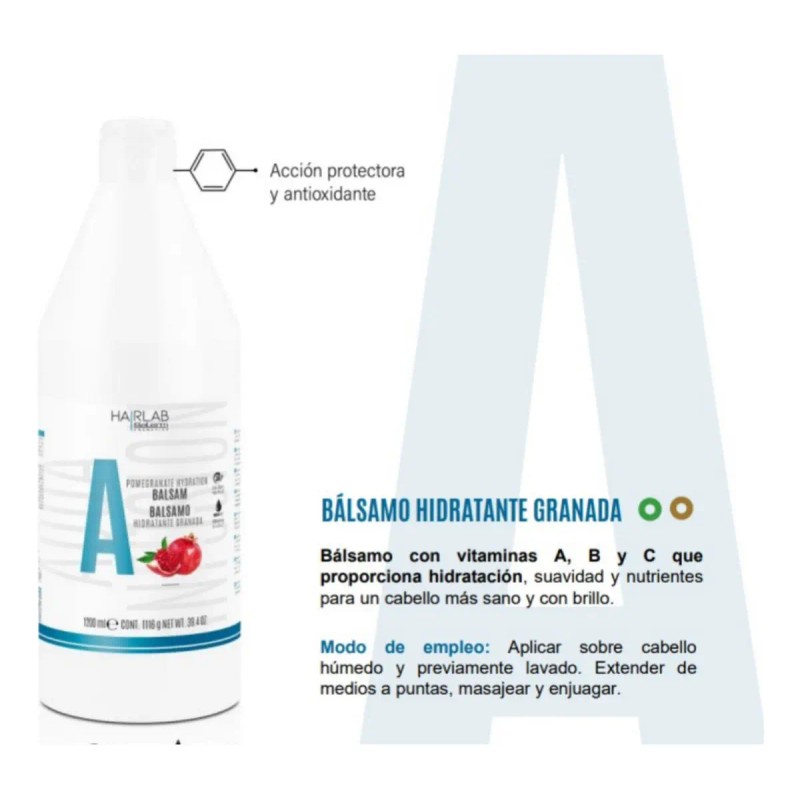 Salerm Hairlab Acondicionador Granada Hidratante 200ml