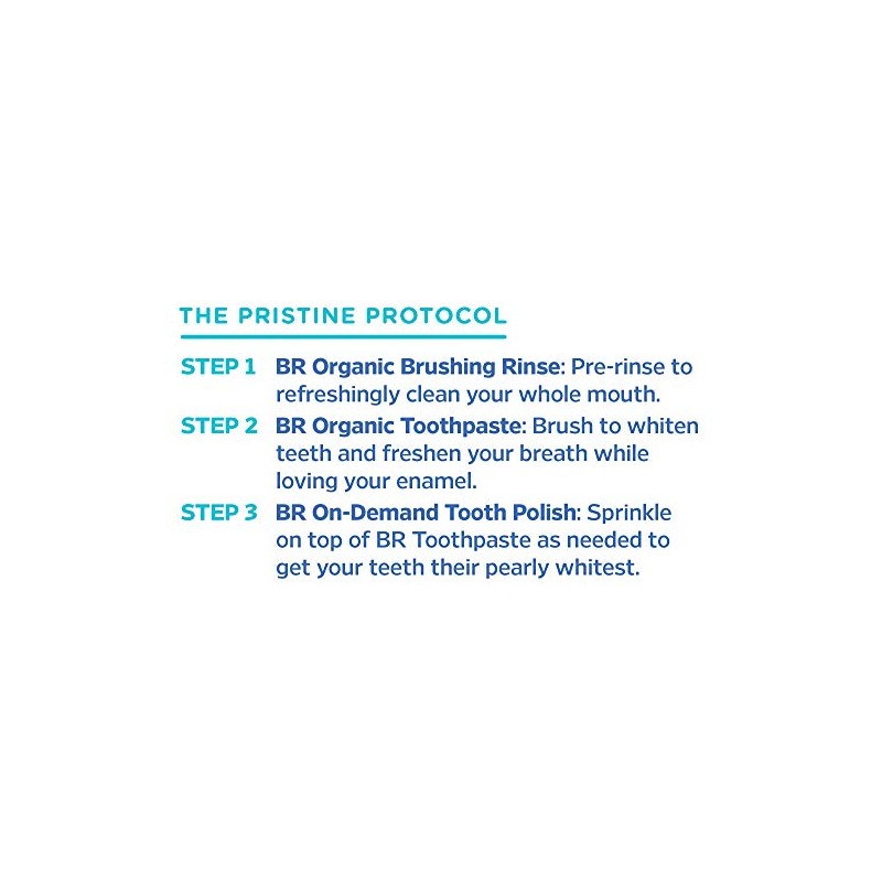 Essential Oxygen Pristine Protocol 3-Step System (Rinse, Brush and Polish)