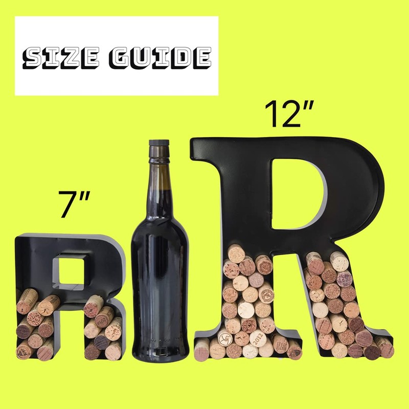 Made Easy Kit Metal Letter Wine Cork Keepsake Saver &