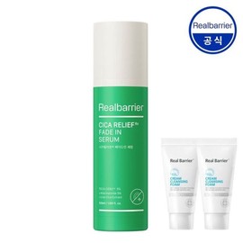 Real Barrier (NS홈쇼핑)리얼베리어 시카릴리프Rx 페이드인 세럼 50ml (+폼15gx2개)33038601 (NS Home Shopping) Real Barrier Cica Relief Rx Fade-In Serum 50ml (+ 15g Foam x 2) 33038601