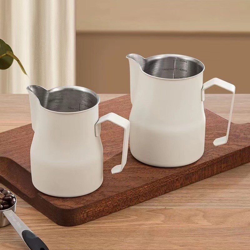 Milk Frothing Pitcher Coffee Steaming Pitcher 304 Stainless Steel Coffee