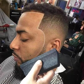 Ventraa Cepillo De Esponja Limpiar Cuello Cara Peluquería Estilismo