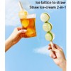 tieedhfu Easy Release Ice Mold Set | Large Size Popsicles