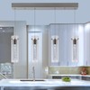 BESTWEST Pendant Lights Kitchen Island with Remote, 3000K-6000K Dimmable LED