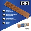 Nelson Wood Shims, 8-inch 12-Pack Composite Bundle