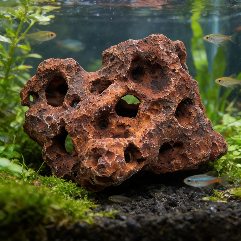 M2cbridge Large Aquarium Resin Holey Rock Hideouts Mountain Hideaway Caves