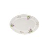 Lynns Paradise Marguerite 14-Inch Oval Platter, Set of 2, Purple;