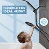 MakeFit Dual Filtered Rain Shower Head Combo, High Pressure Handheld